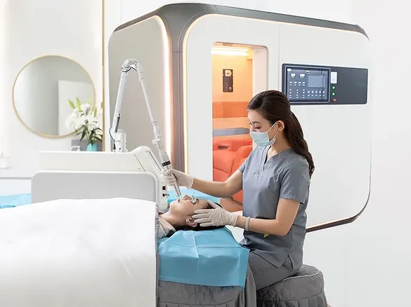 Dual-Place Mild Hyperbaric Oxygen Chamber