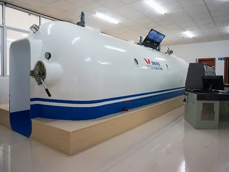 Multiplace Cylindrical Hyperbaric Oxygen Chamber