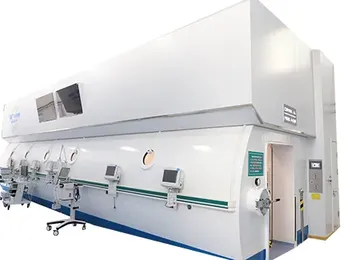 Multiplace Cylindrical Hyperbaric Oxygen Chamber (Omega Shape)